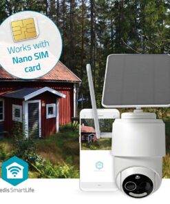 Nedis SmartLife Utendørs kamera - 4G - solar
