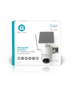 Nedis SmartLife Utendørs kamera - 4G - solar