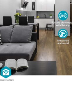Nedis SmartLife Innendørs kamera med vipping og panorering