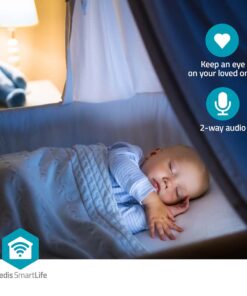 Nedis SmartLife Innendørs kamera med vipping og panorering