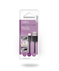 Ladekabel -USB-A til USB C - 480 Mbps