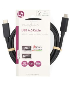USB-C til USB-C ladekabel