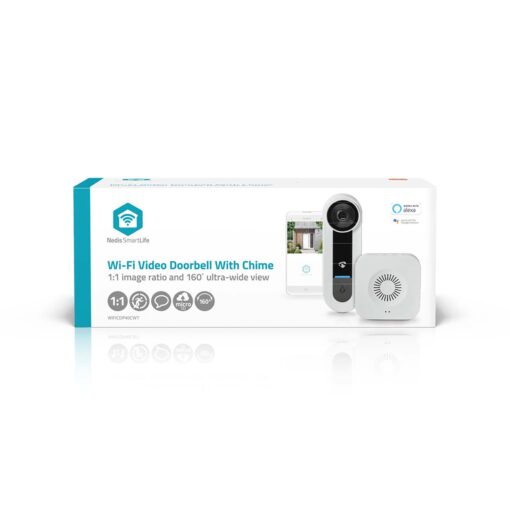 Nedis Smartlife video-ringeklokke med chime