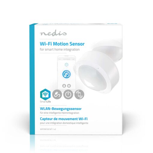 Nedis SmartLife bevegelsessensor batteridrevet eller nettstrømdrevet