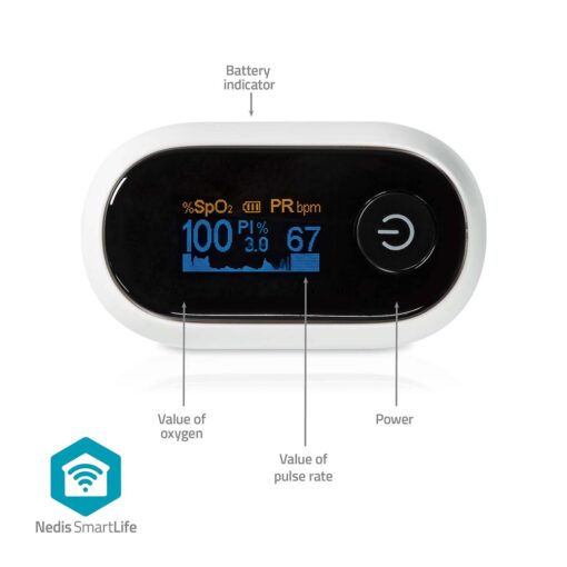 Nedis SmartLife pulsoksymeter