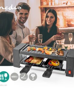Nedis Gourmet Raclette for to personer