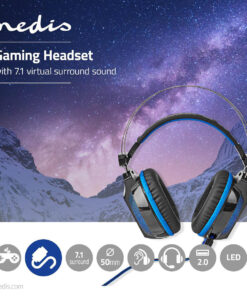 Nedis gaming headsett Wradrin