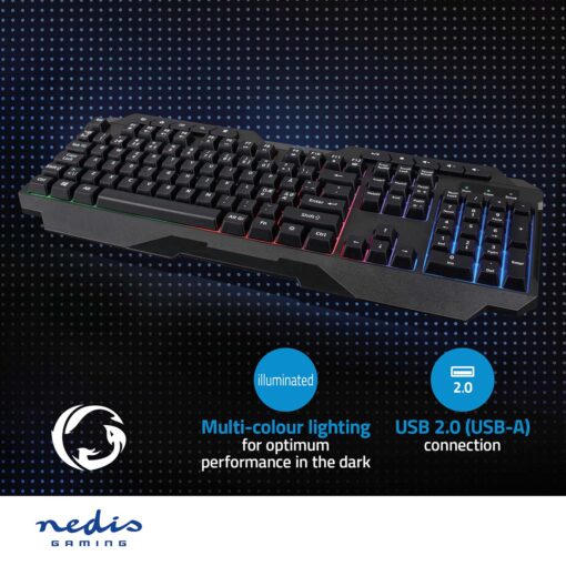 Nedis gamingtastatur