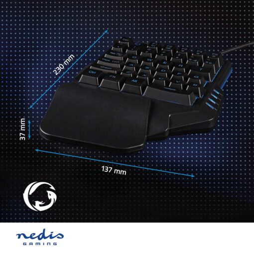 Nedis singlehanded tastatur
