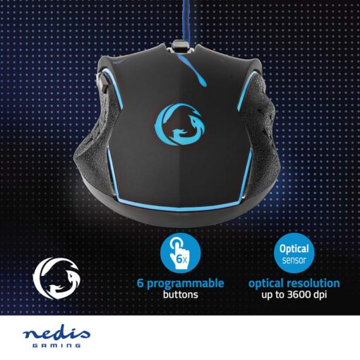 Nedis gaming mouse