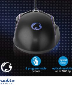 Nedis Gaming Mouse 7200dpi