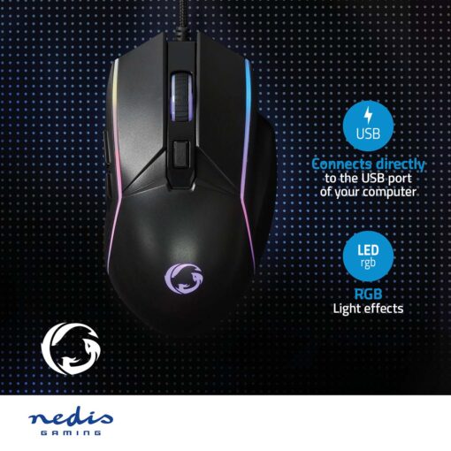Nedis Gaming Mouse 7200dpi