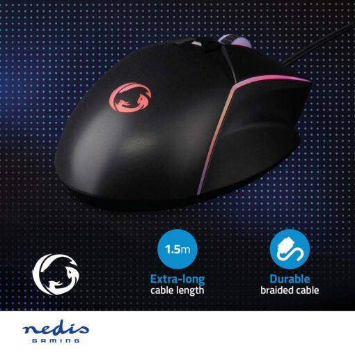 Nedis Gaming Mouse 7200dpi