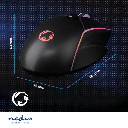 Nedis Gaming Mouse 7200dpi